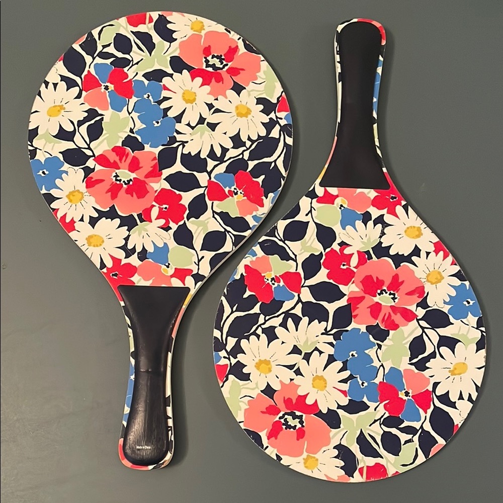 Floral and Geometric Patterned Paddle Set - Picture 2 of 5
